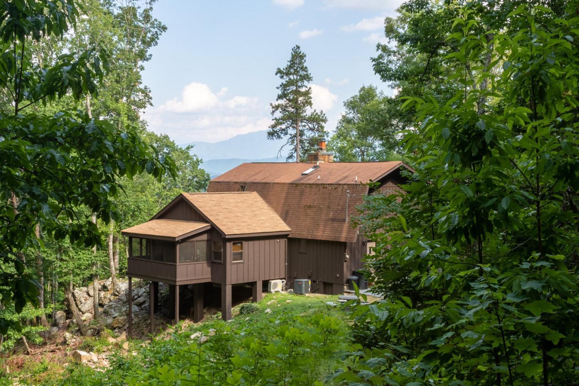 Lazy Bear Cabin 세비어빌 외부 사진