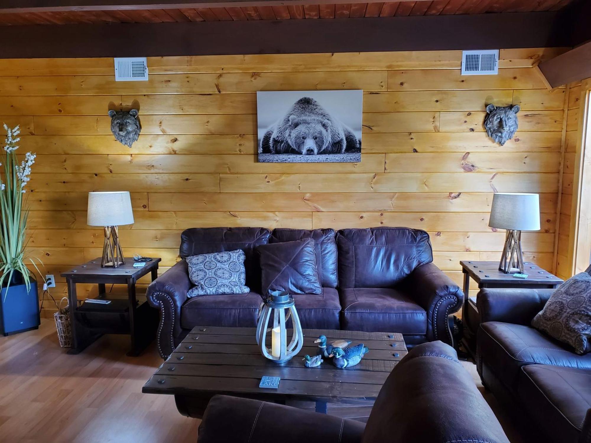 Lazy Bear Cabin 세비어빌 외부 사진