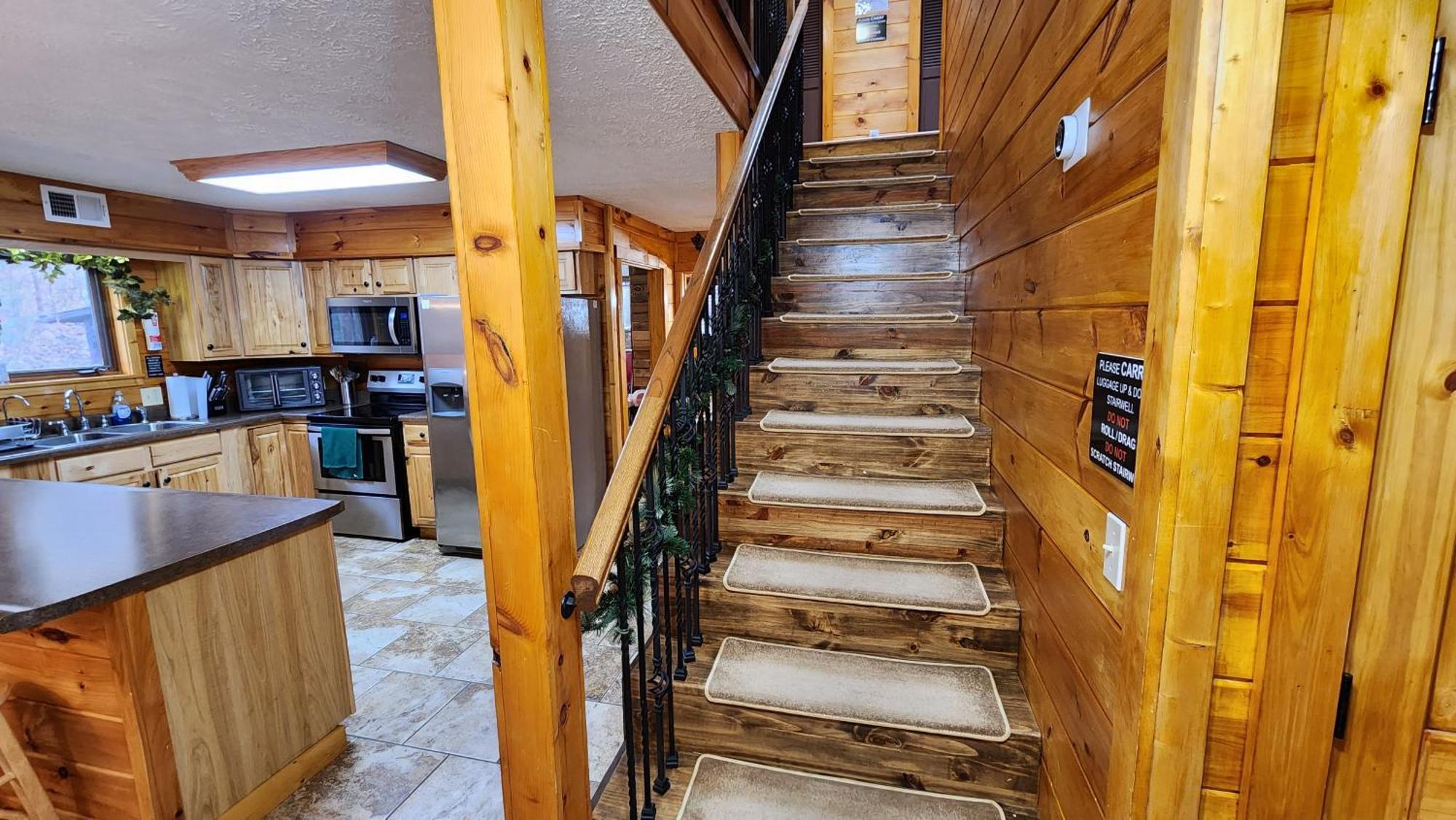 Lazy Bear Cabin 세비어빌 외부 사진