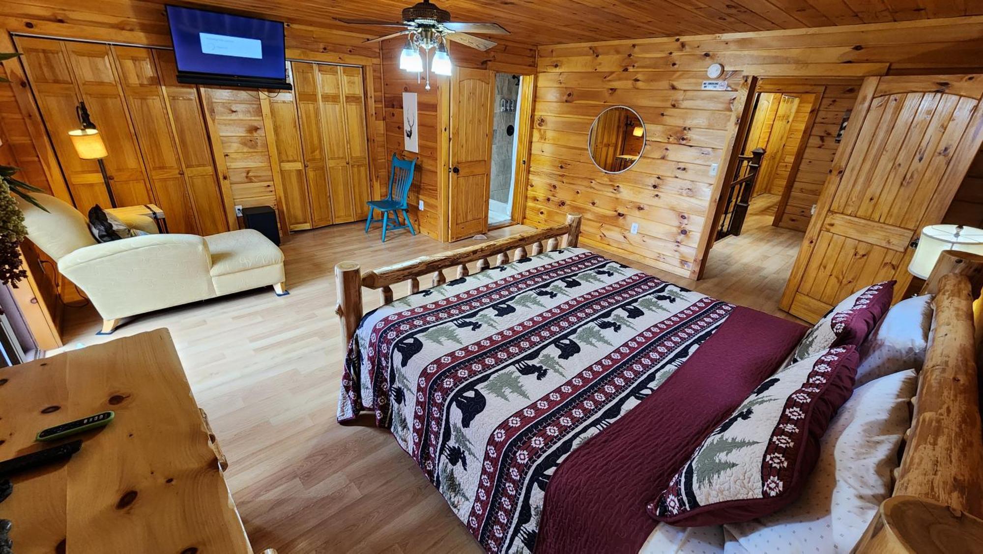 Lazy Bear Cabin 세비어빌 외부 사진
