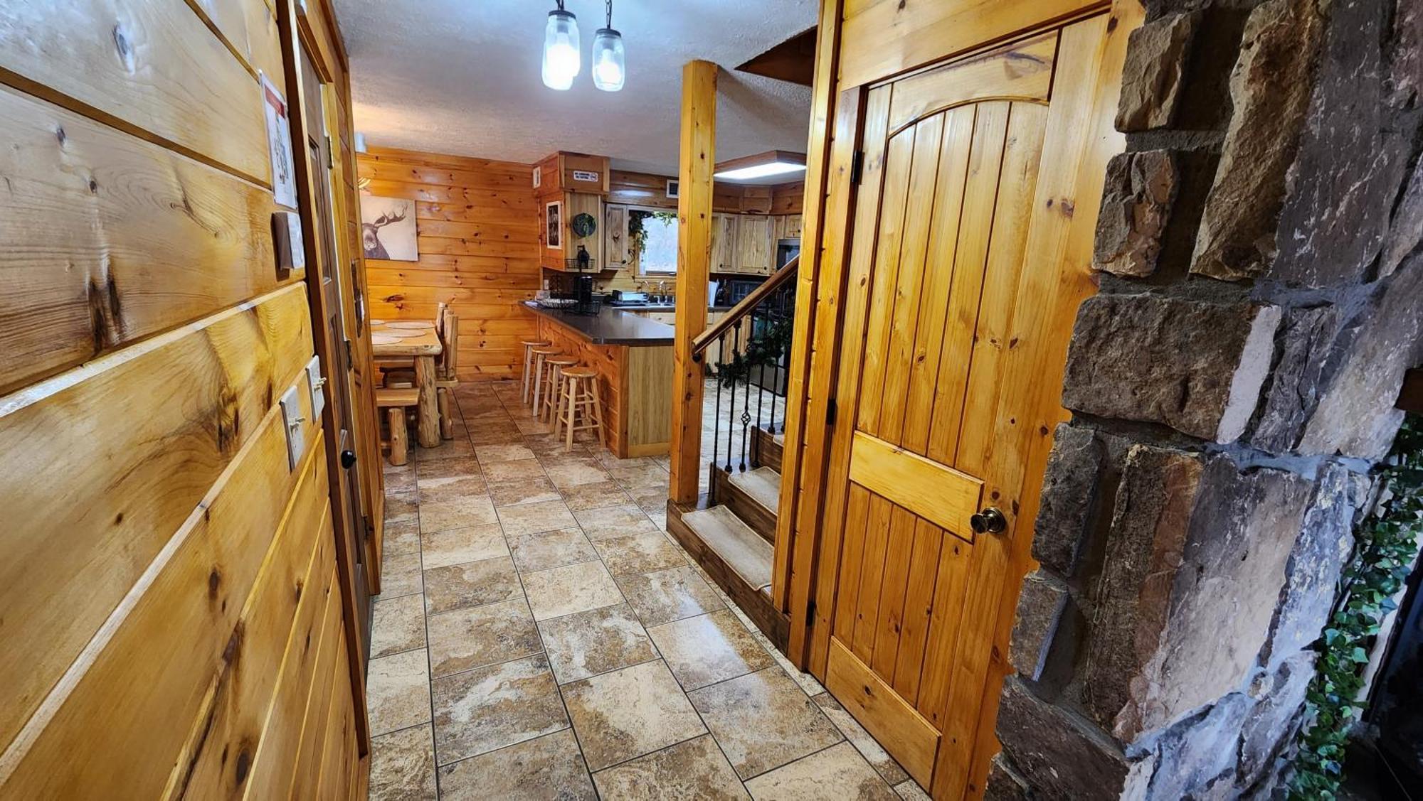 Lazy Bear Cabin 세비어빌 외부 사진