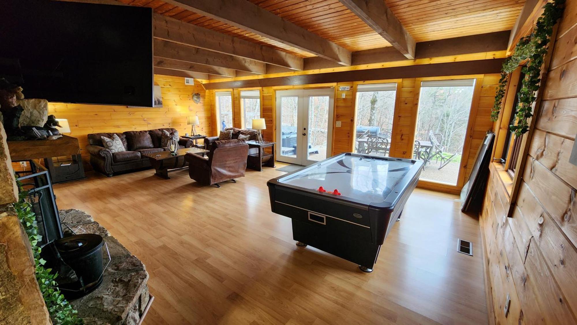 Lazy Bear Cabin 세비어빌 외부 사진